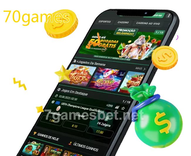 Baixe o aplicativo 70games para jogar a qualquer momento